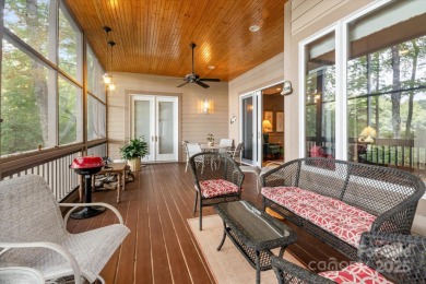 Situated on beautiful Lake Ticoa in the gated community of on Connestee Falls Golf Club in North Carolina - for sale on GolfHomes.com, golf home, golf lot