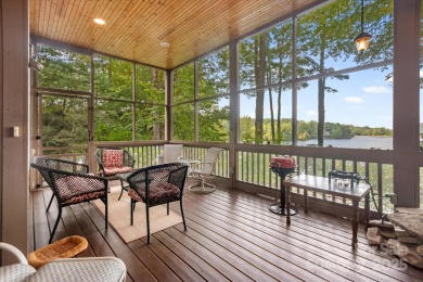 Situated on beautiful Lake Ticoa in the gated community of on Connestee Falls Golf Club in North Carolina - for sale on GolfHomes.com, golf home, golf lot