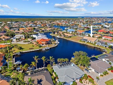 Punta Gorda Isles! Incredible water views from this 3 bedroom on Saint Andrews South Golf Club in Florida - for sale on GolfHomes.com, golf home, golf lot