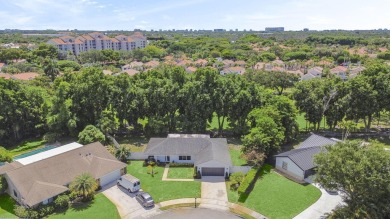 Tucked away on a quiet cul-de-sac and backing onto the lush on  in Florida - for sale on GolfHomes.com, golf home, golf lot