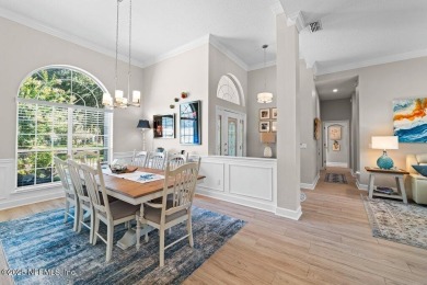 Live on the Green in Style! A refined residence in the on Jacksonville Golf and Country Club in Florida - for sale on GolfHomes.com, golf home, golf lot