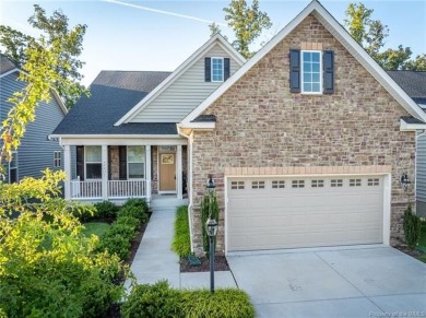 Welcome Home! *The James*, located on a breathtaking wooded on Colonial Heritage Golf Club in Virginia - for sale on GolfHomes.com, golf home, golf lot