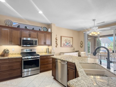 Beautifully maintained 2-bed, 2-bath home on a great corner lot on Desert Trails in Arizona - for sale on GolfHomes.com, golf home, golf lot