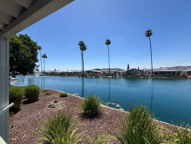 Rare lake view home now available! This home offers some of the on Hemet West Mobile Estates in California - for sale on GolfHomes.com, golf home, golf lot