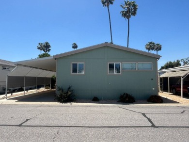 Rare lake view home now available! This home offers some of the on Hemet West Mobile Estates in California - for sale on GolfHomes.com, golf home, golf lot