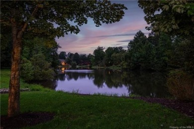 This extraordinary custom-built lakefront residence by renowned on Fords Colony Country Club in Virginia - for sale on GolfHomes.com, golf home, golf lot