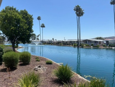 Rare lake view home now available! This home offers some of the on Hemet West Mobile Estates in California - for sale on GolfHomes.com, golf home, golf lot