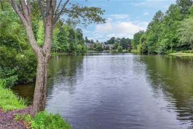 This extraordinary custom-built lakefront residence by renowned on Fords Colony Country Club in Virginia - for sale on GolfHomes.com, golf home, golf lot