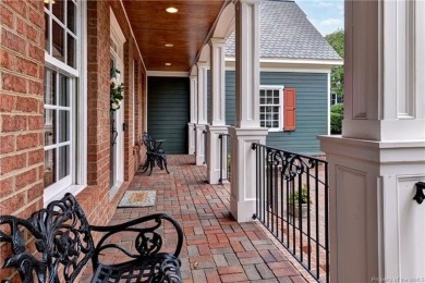 This extraordinary custom-built lakefront residence by renowned on Fords Colony Country Club in Virginia - for sale on GolfHomes.com, golf home, golf lot