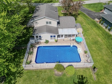 Beautiful MOVE-IN-READY home on the Golf Course With FANTASTIC on Lakes of the Four Seasons Country Club in Indiana - for sale on GolfHomes.com, golf home, golf lot