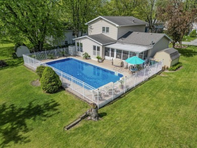 Beautiful MOVE-IN-READY home on the Golf Course With FANTASTIC on Lakes of the Four Seasons Country Club in Indiana - for sale on GolfHomes.com, golf home, golf lot