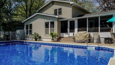 Beautiful MOVE-IN-READY home on the Golf Course With FANTASTIC on Lakes of the Four Seasons Country Club in Indiana - for sale on GolfHomes.com, golf home, golf lot
