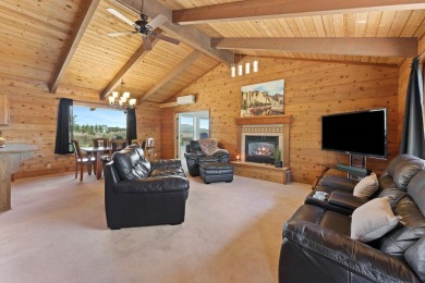 Stunning Lindal Cedar Home perched on a canyon rim with sweeping on Crooked River Ranch Golf Club in Oregon - for sale on GolfHomes.com, golf home, golf lot