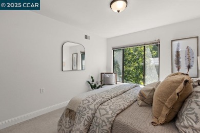 This bright and cheerful Sequoia Wrap end-unit is like a tree on Rossmoor Golf Course in California - for sale on GolfHomes.com, golf home, golf lot