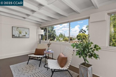 This bright and cheerful Sequoia Wrap end-unit is like a tree on Rossmoor Golf Course in California - for sale on GolfHomes.com, golf home, golf lot
