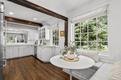 Picturesque Stanwich Colonial with golf course views, located on Greenwich Country Club in Connecticut - for sale on GolfHomes.com, golf home, golf lot