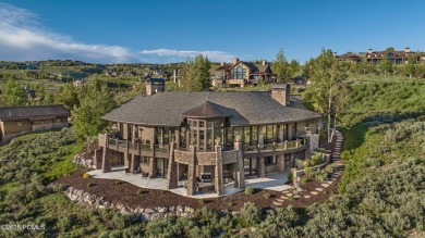 Set above the 4th hole of Promontory's Pete Dye Course, this on Promontory Golf Club  in Utah - for sale on GolfHomes.com, golf home, golf lot