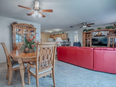 BOND PAID!  ROOF 2023! HVAC 2024!  WELL MAINTAINED COLONY PATIO on The Links of Spruce Creek in Florida - for sale on GolfHomes.com, golf home, golf lot