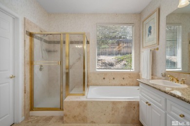 A single story home in the Sundance neighborhood of Arrowcreek on ArrowCreek Golf Club - The Challenge in Nevada - for sale on GolfHomes.com, golf home, golf lot