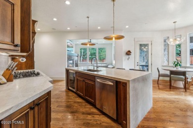Exceptional single-level custom home nestled in the heart of on Park Meadows Country Club in Utah - for sale on GolfHomes.com, golf home, golf lot