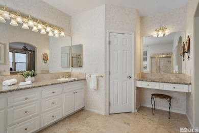 A single story home in the Sundance neighborhood of Arrowcreek on ArrowCreek Golf Club - The Challenge in Nevada - for sale on GolfHomes.com, golf home, golf lot