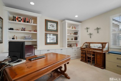 A single story home in the Sundance neighborhood of Arrowcreek on ArrowCreek Golf Club - The Challenge in Nevada - for sale on GolfHomes.com, golf home, golf lot