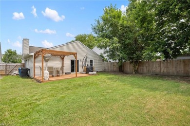 Welcome to this stunning 3-bedroom, 2-bath ranch home in on Honey Bee Golf Club in Virginia - for sale on GolfHomes.com, golf home, golf lot