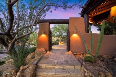 PINNACLE PEAK HILLSIDE CUSTOM RESORT HOME: Perched high on the on Troon North Golf Club  in Arizona - for sale on GolfHomes.com, golf home, golf lot