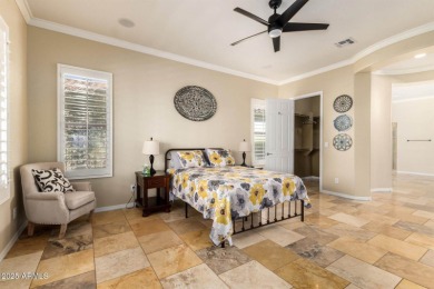 Stunning upgraded Regence model located on the 11th fairway on Poston Butte Golf Club in Arizona - for sale on GolfHomes.com, golf home, golf lot
