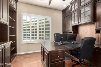 Stunning upgraded Regence model located on the 11th fairway on Poston Butte Golf Club in Arizona - for sale on GolfHomes.com, golf home, golf lot