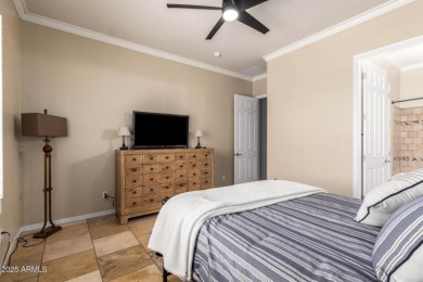 Stunning upgraded Regence model located on the 11th fairway on Poston Butte Golf Club in Arizona - for sale on GolfHomes.com, golf home, golf lot