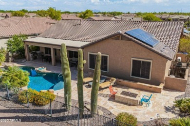 Stunning upgraded Regence model located on the 11th fairway on Poston Butte Golf Club in Arizona - for sale on GolfHomes.com, golf home, golf lot
