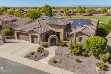 Stunning upgraded Regence model located on the 11th fairway on Poston Butte Golf Club in Arizona - for sale on GolfHomes.com, golf home, golf lot