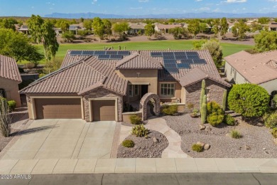 Stunning upgraded Regence model located on the 11th fairway on Poston Butte Golf Club in Arizona - for sale on GolfHomes.com, golf home, golf lot