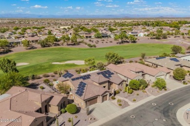 Stunning upgraded Regence model located on the 11th fairway on Poston Butte Golf Club in Arizona - for sale on GolfHomes.com, golf home, golf lot