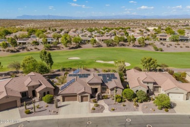 Stunning upgraded Regence model located on the 11th fairway on Poston Butte Golf Club in Arizona - for sale on GolfHomes.com, golf home, golf lot