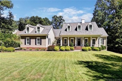 Breathtaking views from high above the golf course-so privacy on Fords Colony Country Club in Virginia - for sale on GolfHomes.com, golf home, golf lot