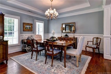 Breathtaking views from high above the golf course-so privacy on Fords Colony Country Club in Virginia - for sale on GolfHomes.com, golf home, golf lot
