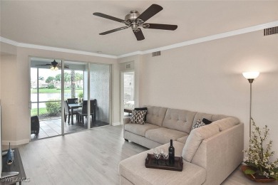 Step into this inviting and pristine first floor waterfront home on Colonial Country Club in Florida - for sale on GolfHomes.com, golf home, golf lot