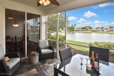 Step into this inviting and pristine first floor waterfront home on Colonial Country Club in Florida - for sale on GolfHomes.com, golf home, golf lot