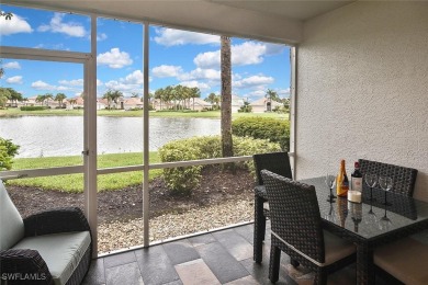 Step into this inviting and pristine first floor waterfront home on Colonial Country Club in Florida - for sale on GolfHomes.com, golf home, golf lot