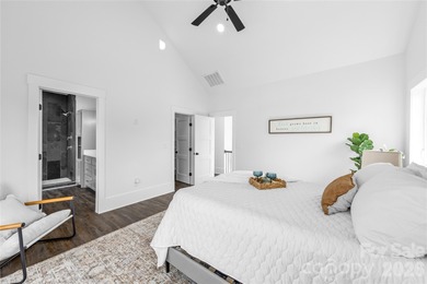 Experience modern elegance and breathtaking golf course views in on Verdict Ridge Golf and Country Club in North Carolina - for sale on GolfHomes.com, golf home, golf lot