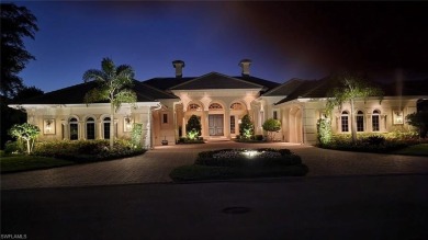 Spectacular Frey & Son custom estate home in the exclusive Oak on Shadow Wood Country Club in Florida - for sale on GolfHomes.com, golf home, golf lot