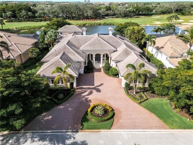 Spectacular Frey & Son custom estate home in the exclusive Oak on Shadow Wood Country Club in Florida - for sale on GolfHomes.com, golf home, golf lot