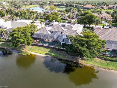 Spectacular Frey & Son custom estate home in the exclusive Oak on Shadow Wood Country Club in Florida - for sale on GolfHomes.com, golf home, golf lot