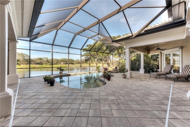 Spectacular Frey & Son custom estate home in the exclusive Oak on Shadow Wood Country Club in Florida - for sale on GolfHomes.com, golf home, golf lot