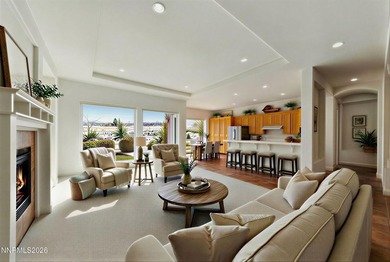 Behind the private gates of ArrowCreek, this thoughtfully on  in Nevada - for sale on GolfHomes.com, golf home, golf lot