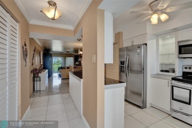 Move-in ready 2 bedroom condo in gated senior complex. Located on Inverrary Country Club in Florida - for sale on GolfHomes.com, golf home, golf lot