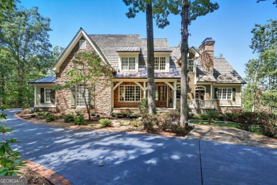 Nestled on a private cul-de-sac, this custom-designed estate on Chestatee Golf Club in Georgia - for sale on GolfHomes.com, golf home, golf lot