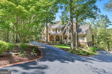 Nestled on a private cul-de-sac, this custom-designed estate on Chestatee Golf Club in Georgia - for sale on GolfHomes.com, golf home, golf lot